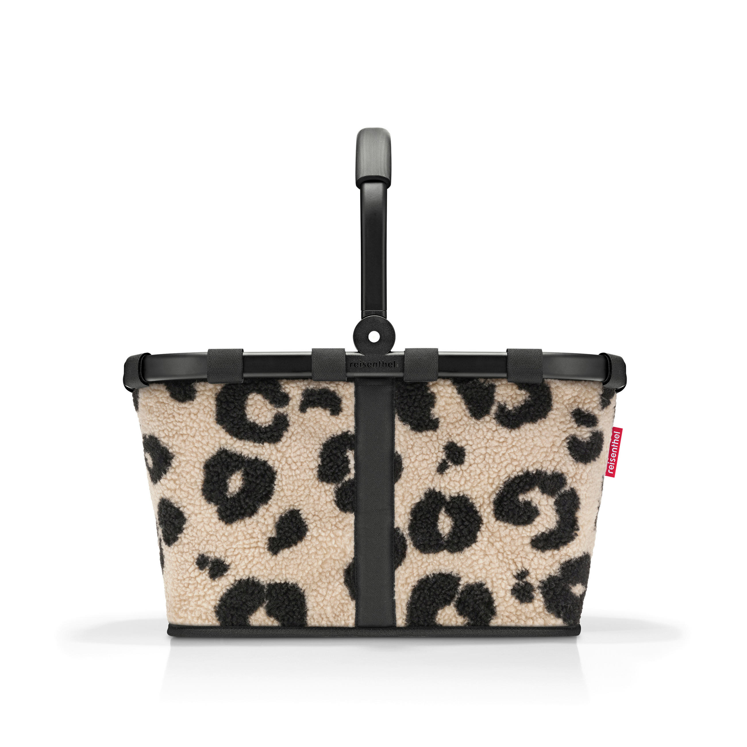 EINKAUFSKORB Carrybag teddy leo cream 22 L  - Multicolor, Basics, Textil (48/29/28cm) - Reisenthel