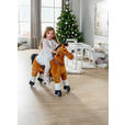 REITPFERD - Braun, Trend, Textil/Metall (76/27/85cm) - My Baby Lou