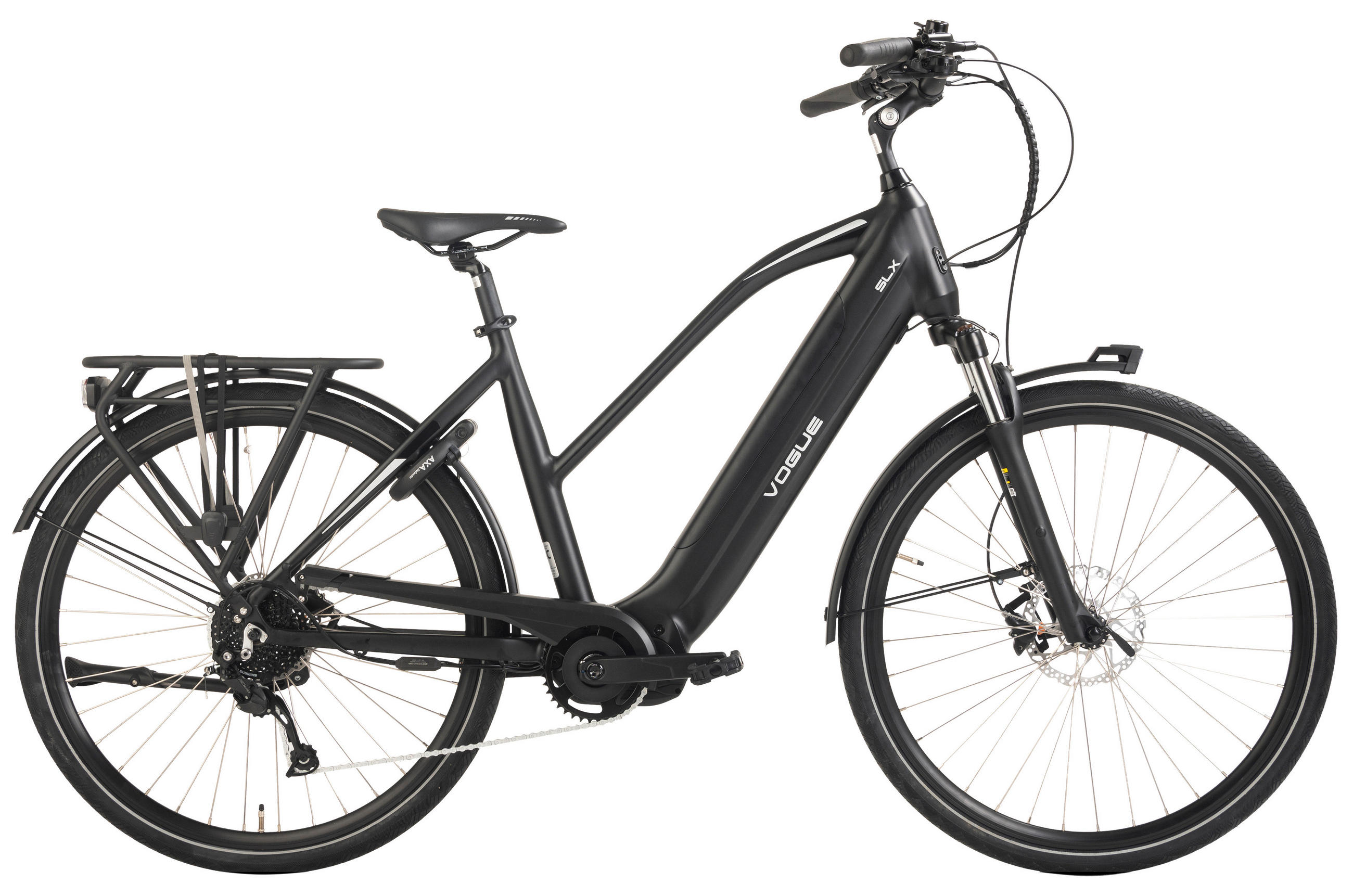 ELEKTROFAHRRAD - Blau/Schwarz, Basics, Metall (180/70/100cm) - Atrigo