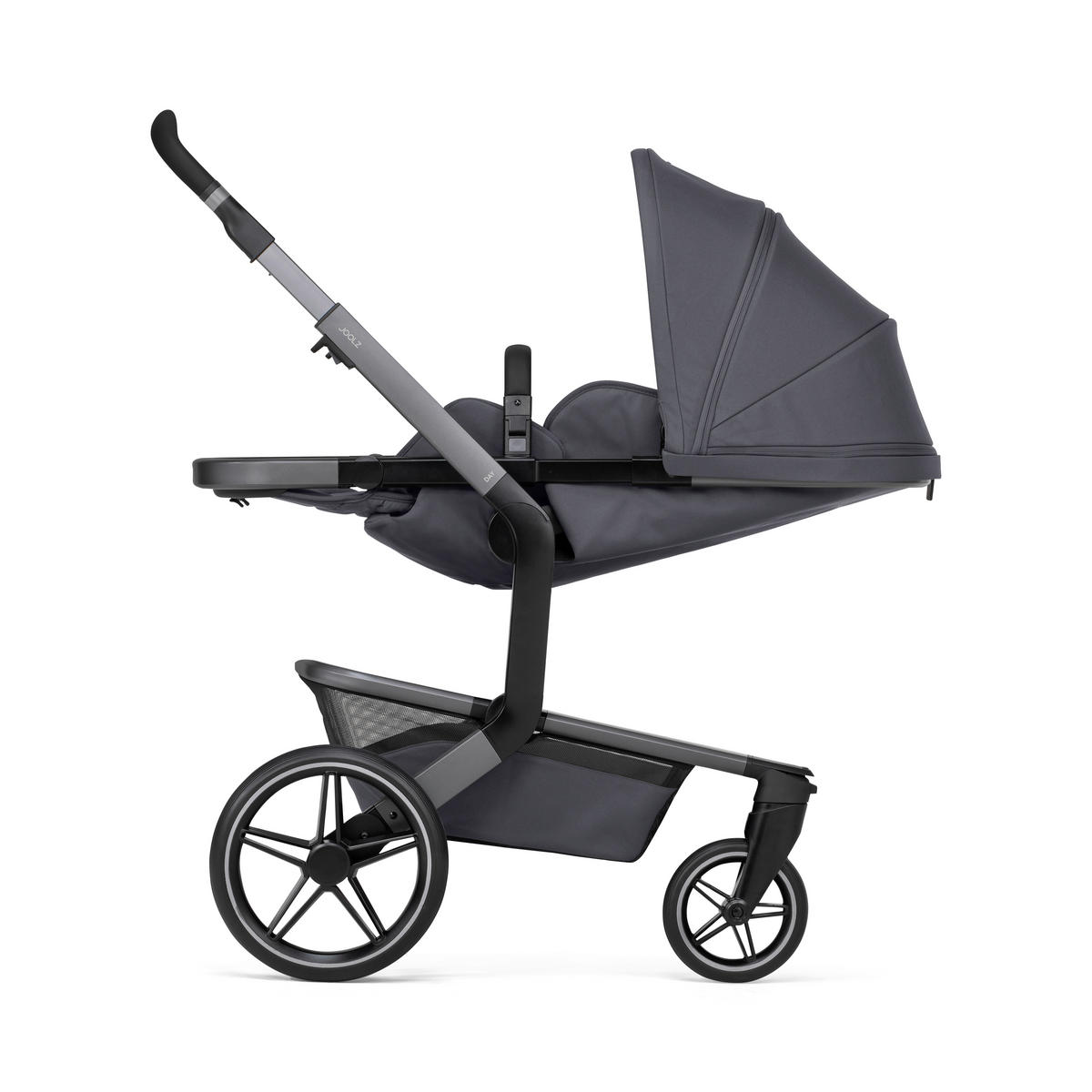 KINDERWAGEN Day 5  - Grau, Basics, Textil/Metall (94/60/113cm) - Joolz