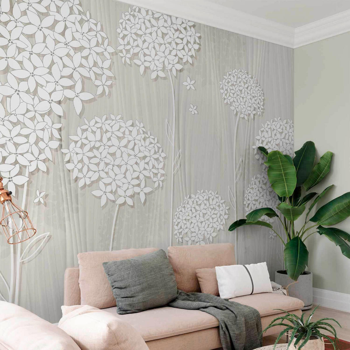 FOTOTAPETE  - Beige/Weiß, LIFESTYLE, Textil (150/105cm) - artgeist