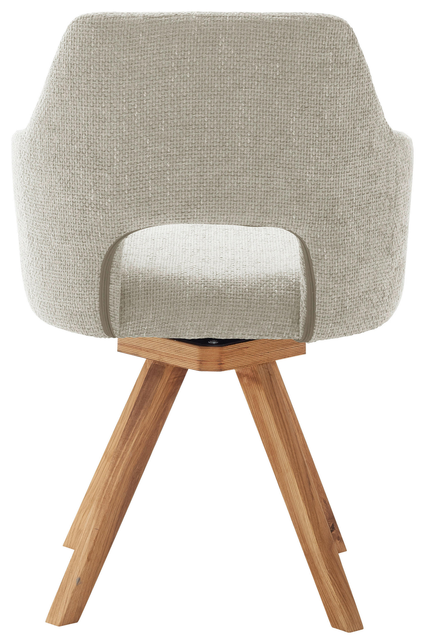 ŽIDLE S PODRUČKAMI, tkaná látka, světle šedá, divoký dub - divoký dub/světle šedá, Konvenční, dřevo/textil (57/84/57cm) - Voleo