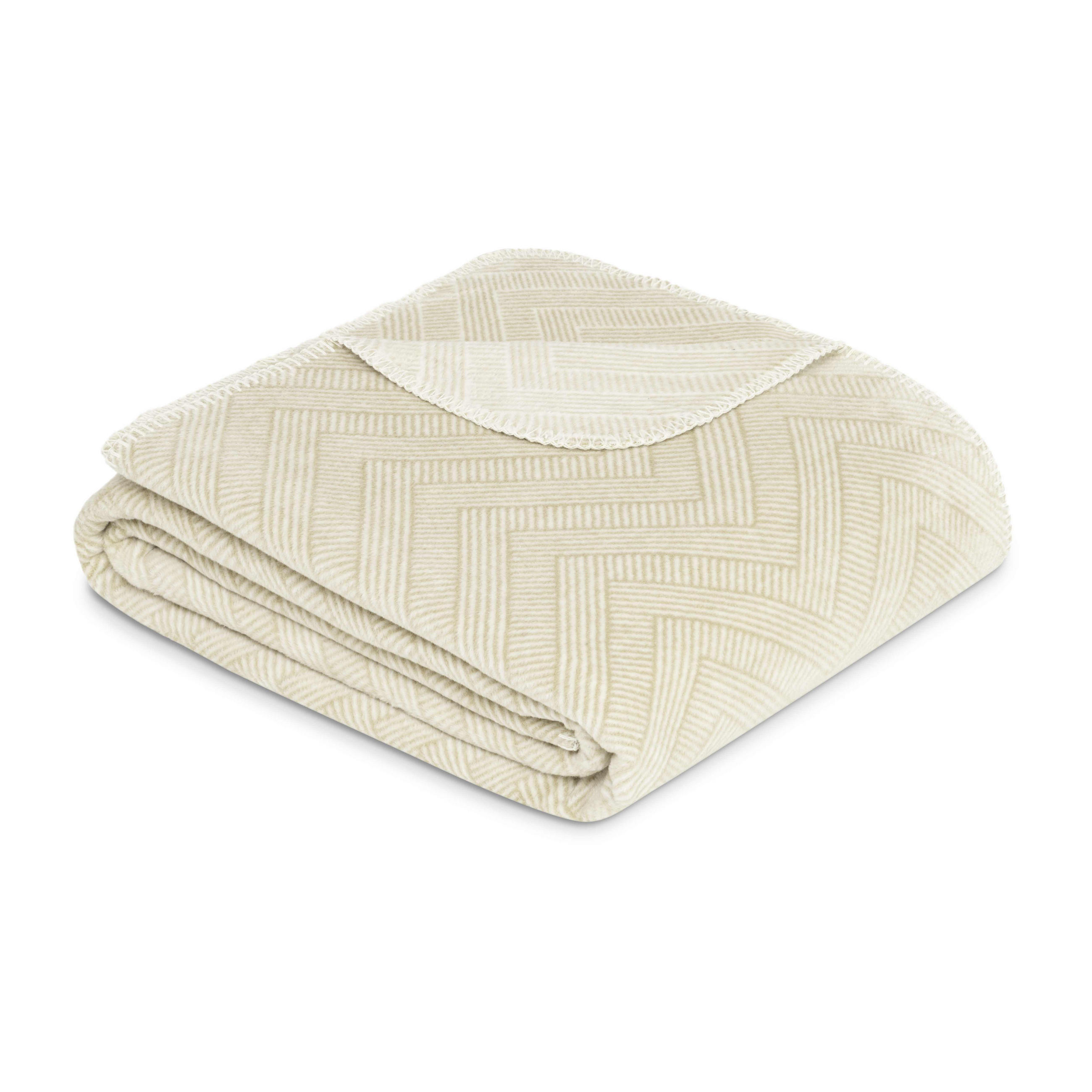 DECKE NAZCA 150/200 cm  - Beige, Basics, Textil (150/200cm) - Novel