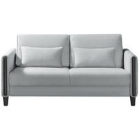 SCHLAFSOFA in Holz, Textil Schwarz, Hellgrau  - Hellgrau/Schwarz, Design, Holz/Textil (174/88/104cm) - Niels Andersson