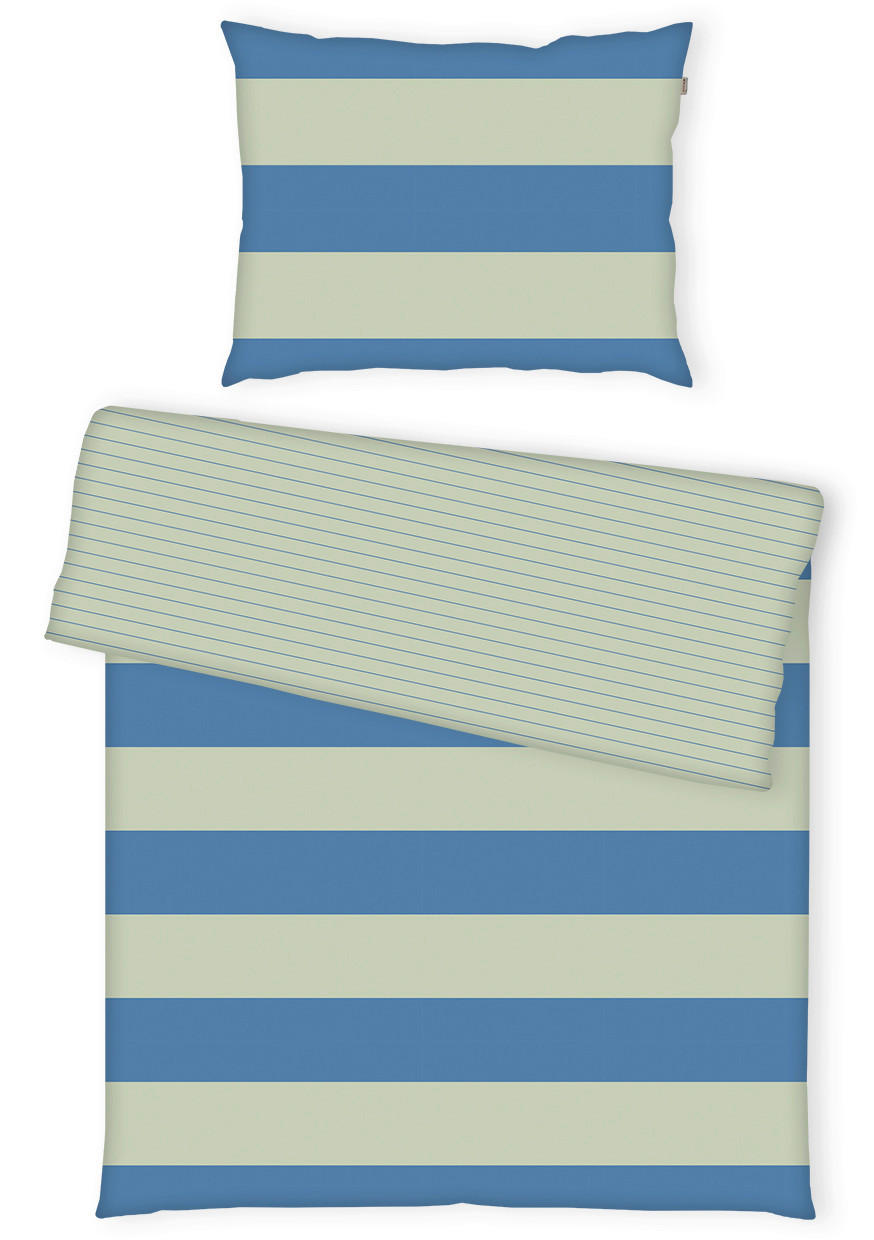 BETTWÄSCHE Tom Tailor Renforcé Bettwäsche Renforcé 140/200 cm  - Blau, Basics, Textil (140/200cm) - Tom Tailor