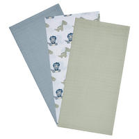 SADA LÁTKOVÝCH PLENEK - vícebarevná, Basics, textil (80/80cm) - Patinio