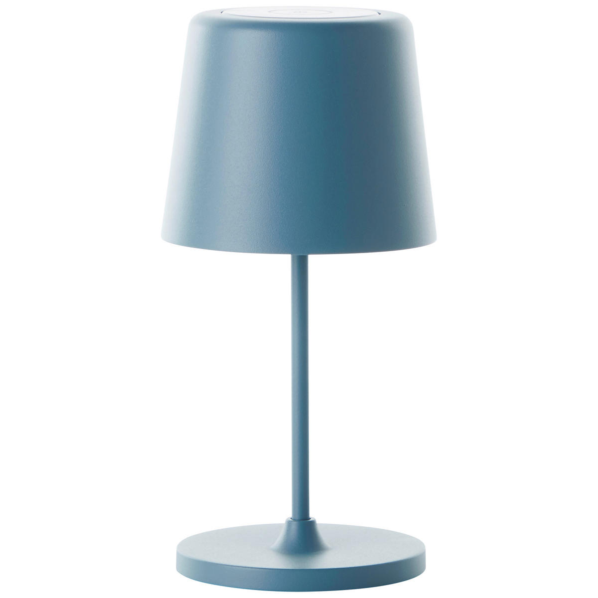 AKKU-TISCHLEUCHTE - Hellblau, Basics, Kunststoff/Metall (10/37cm) - Brilliant