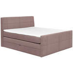 BOXSPRINGBETT 180/200 cm  in Altrosa  - Altrosa, KONVENTIONELL, Textil (180/200cm) - Carryhome