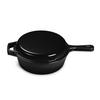 FŐZŐEDÉNYKÉSZLET 2 részes  - fekete, Basics, fém (26,5cm) - Echtwerk