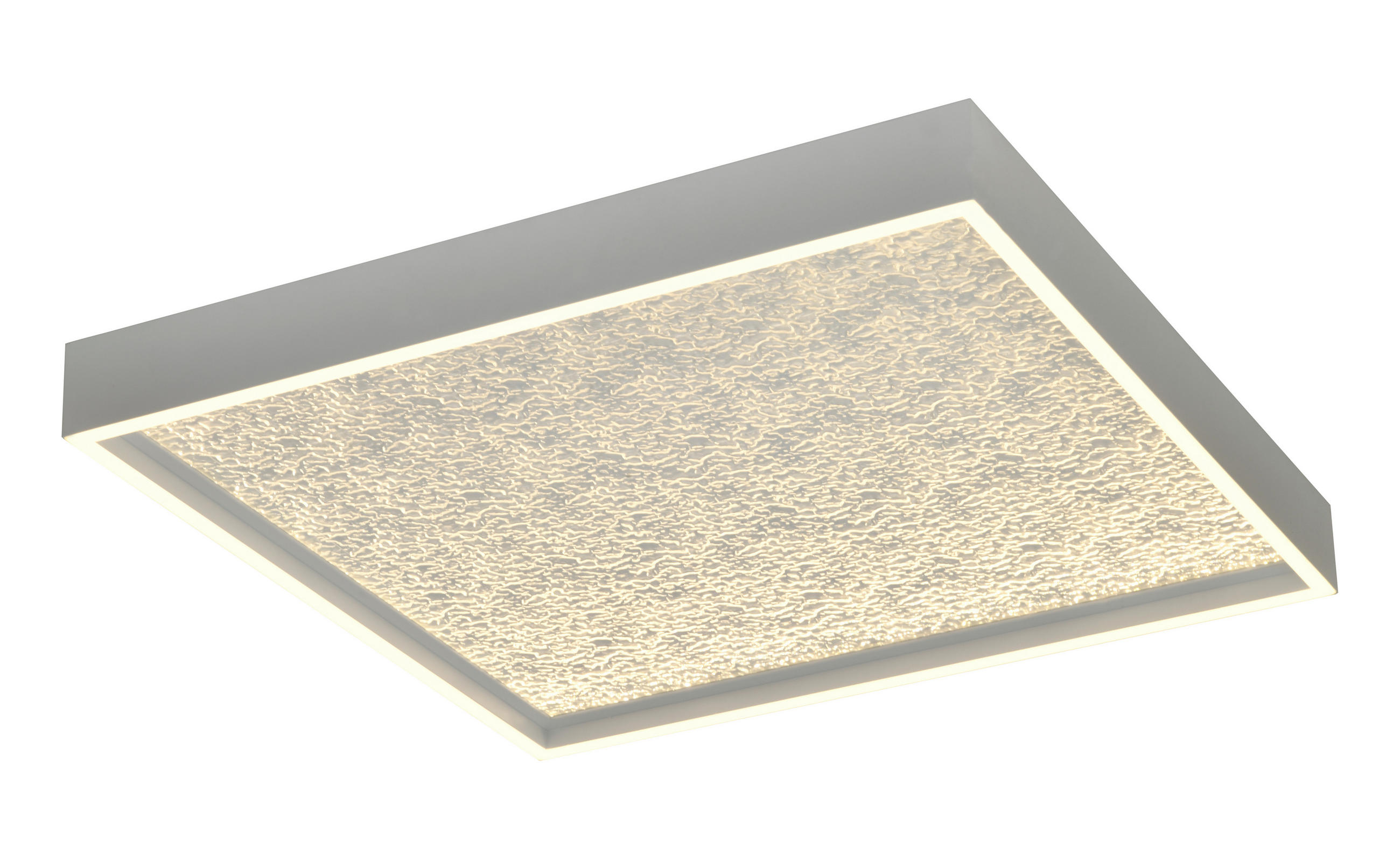 LED-DECKENLEUCHTE Bormes 60/6,5/30 cm  - Weiß, Design, Kunststoff/Metall (60/6,5/30cm)