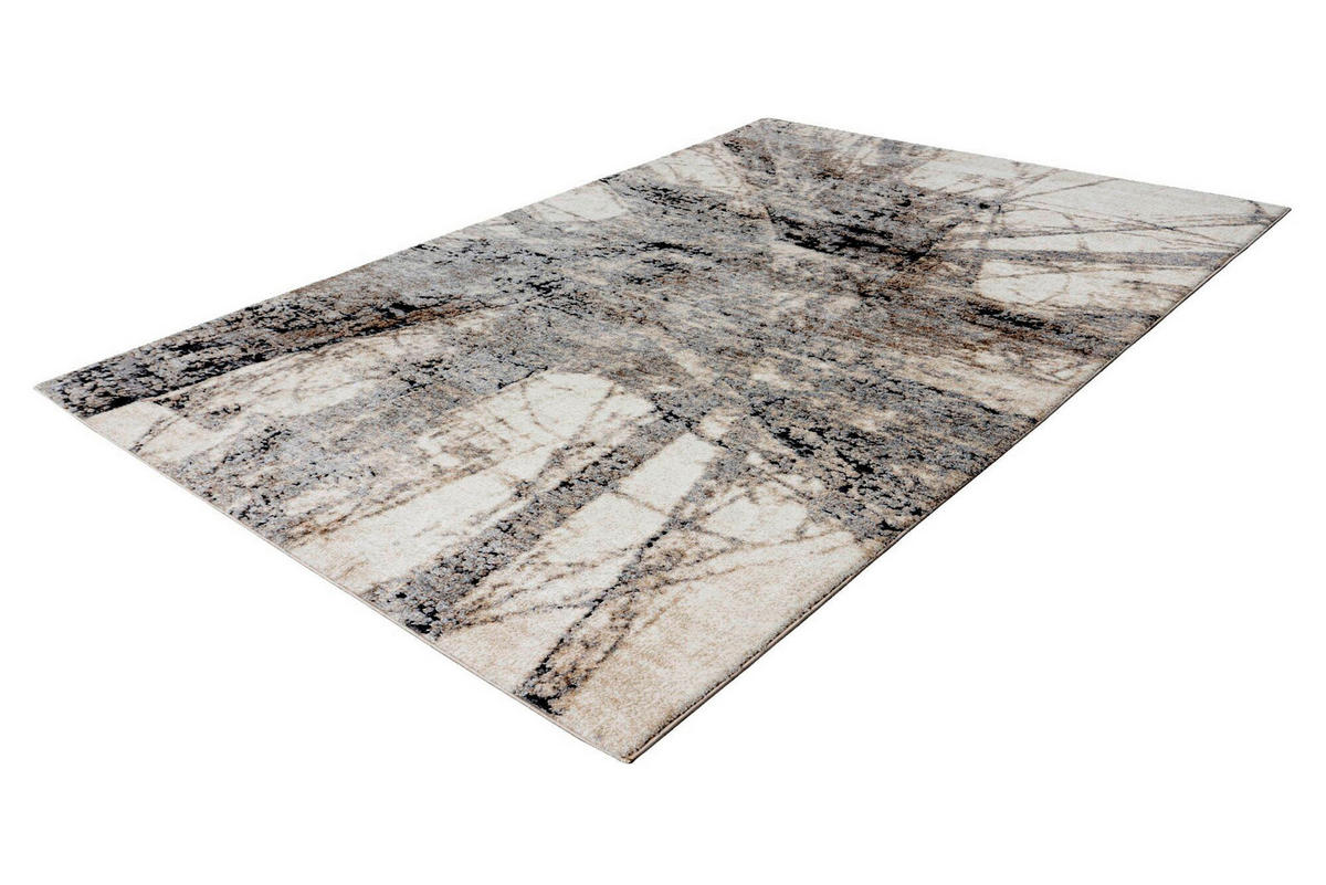 FLACHWEBETEPPICH 120/170 cm Grau rechteckig  - Grau, Basics, Textil (120/170cm) - Kayoom