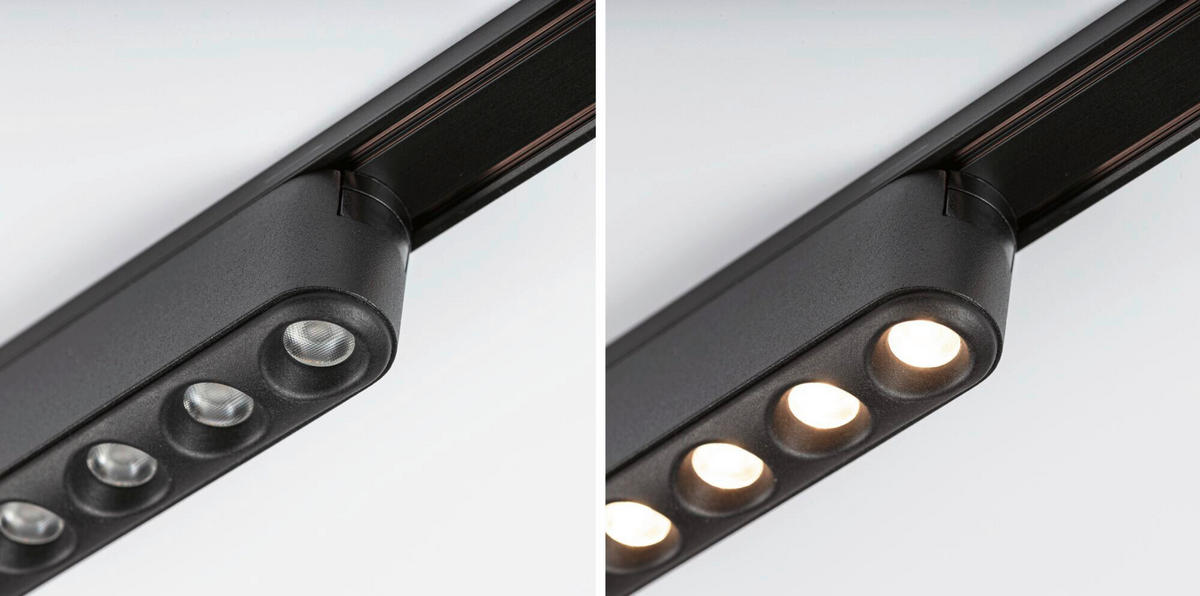 SCHIENENSYSTEM-STABLEUCHTE Veya Lensia 25,7/3,0/2,4 cm  - Design (25,7/3,0/2,4cm) - Paulmann