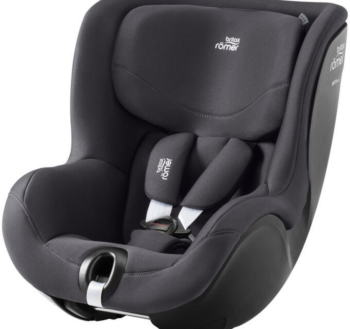 REBOARDER-KINDERSITZ Dualfix 5Z  - Dunkelgrau, Basics, Textil (44/48/74cm) - Britax Römer