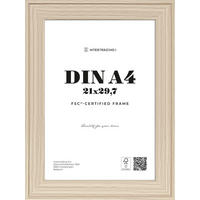 BILDERRAHMEN 27,2/1,6/36,2 cm  - Eichefarben, Basics, Holzwerkstoff (27,2/1,6/36,2cm)