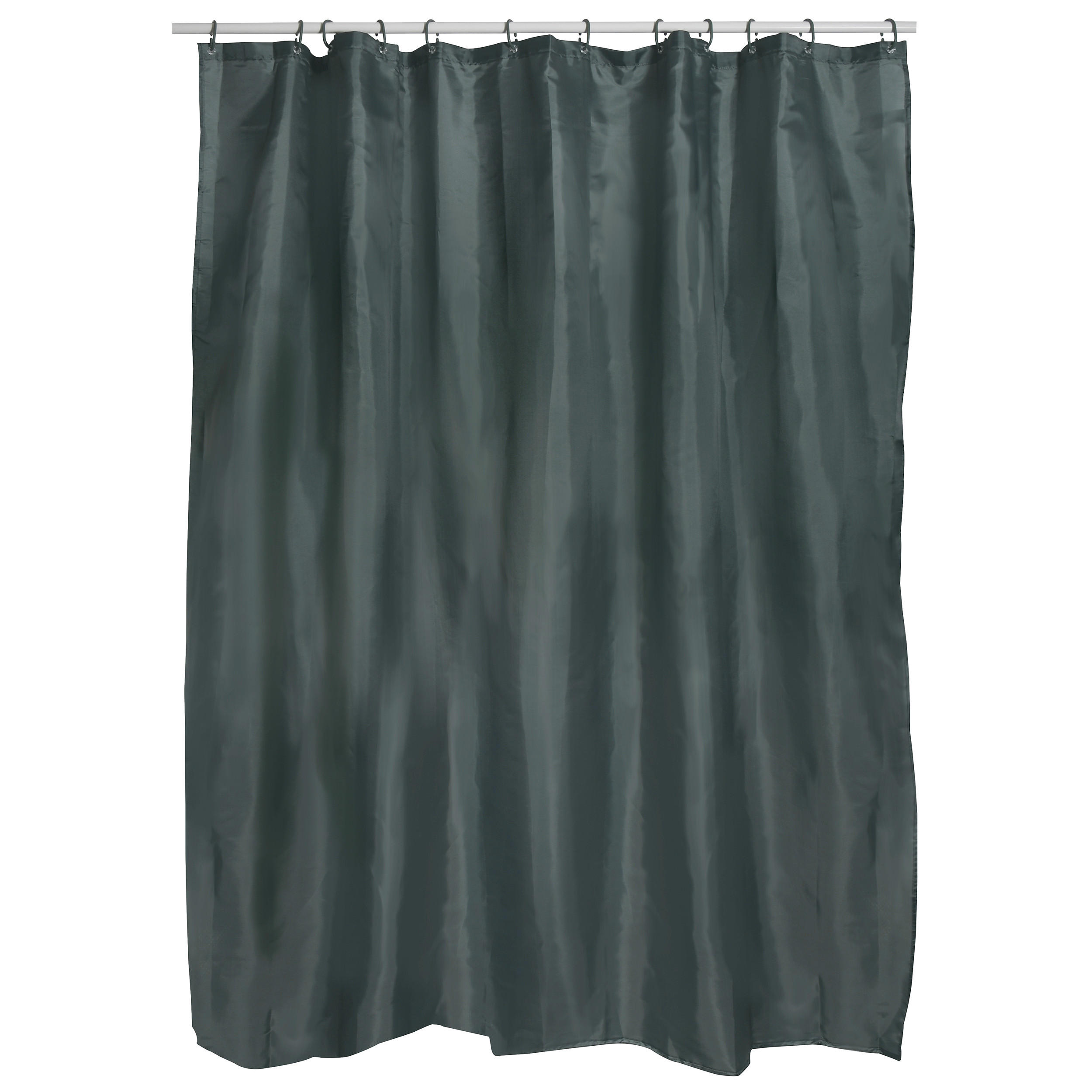 DUSCHVORHANG 180/200 cm  - Dunkelgrün, Basics, Textil (180/200cm) - MSV