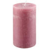 STUMPENKERZE 10/18 cm  - Rosa, Basics, Naturmaterialien (10/18cm) - Ambia Home