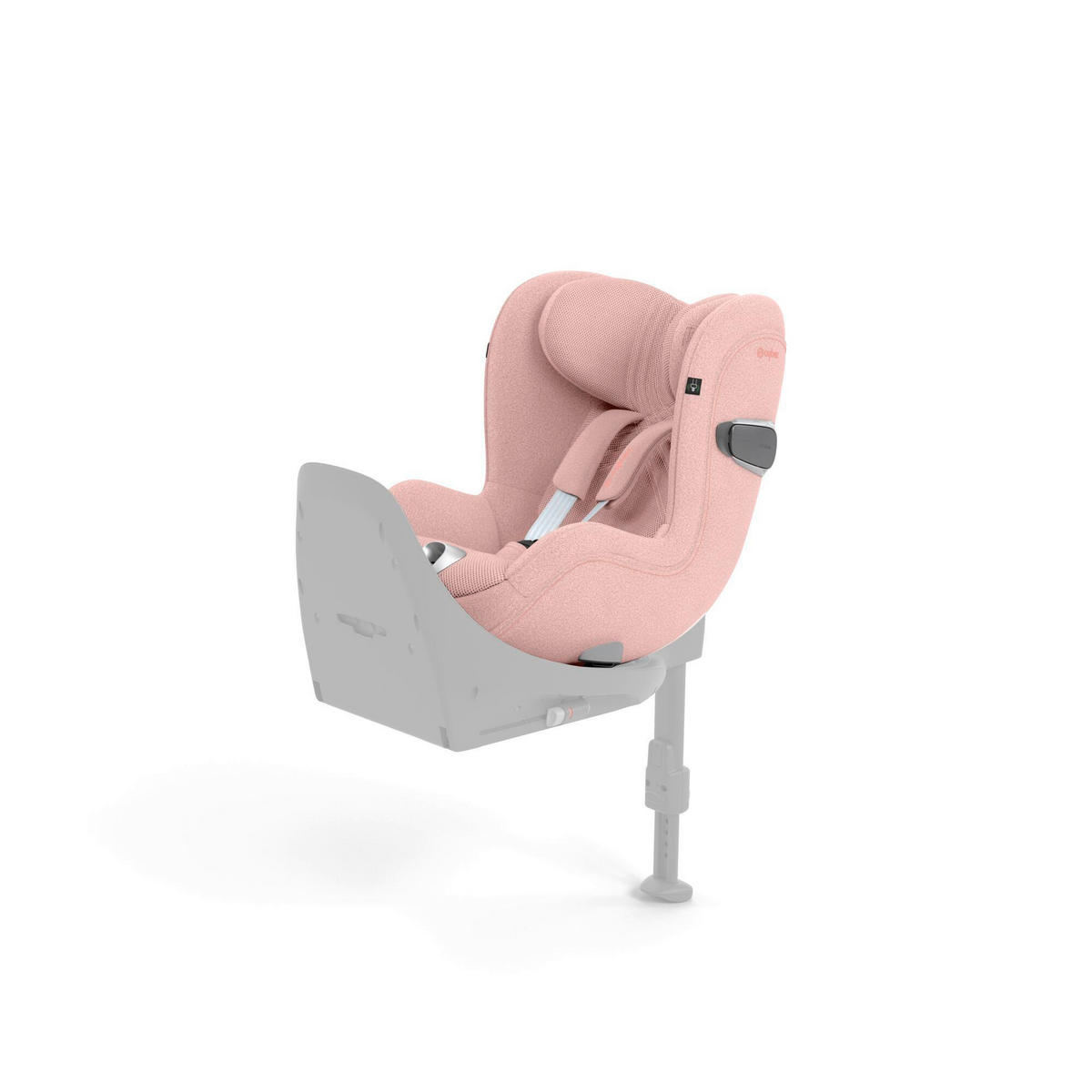 REBOARDER-KINDERSITZ Sirona T i-Size Plus  - Hellrosa, Basics, Kunststoff/Textil (71,5/43/68cm) - cybex PLATINUM