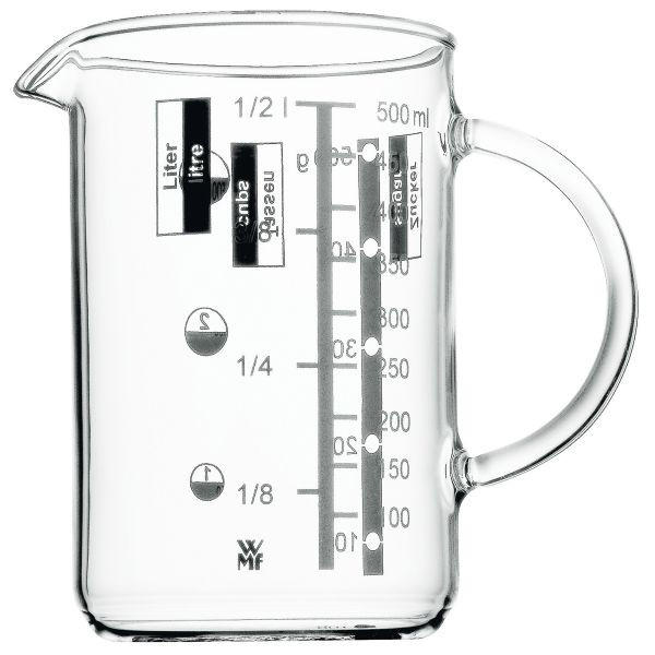MESSBECHER - Klar, Basics, Glas (0,5l) - WMF
