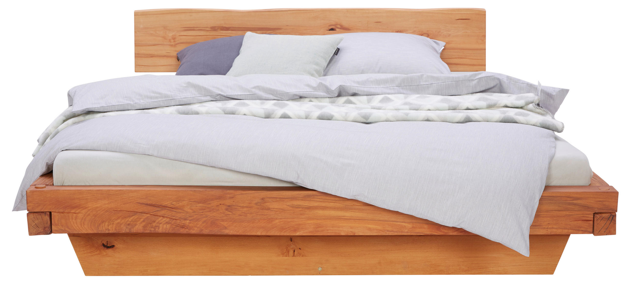 POSTELJA IZ TRAMOV 160 cm   x 200 cm  , barve bukve  - barve bukve, Trendi (160/200cm) - Linea Natura