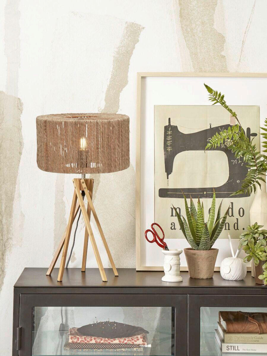 BORDSLAMPA GOOD&MOJO  30/45/30 cm   - naturfärgad, Trend (30/45/30cm) - Good & Mojo