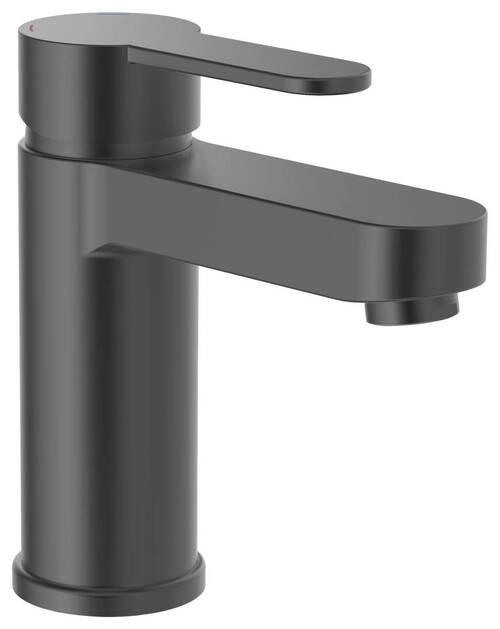 WASCHTISCHARMATUR 34212  - Graphitfarben, Basics, Metall (5,5/15,9/15,7cm) - Schütte