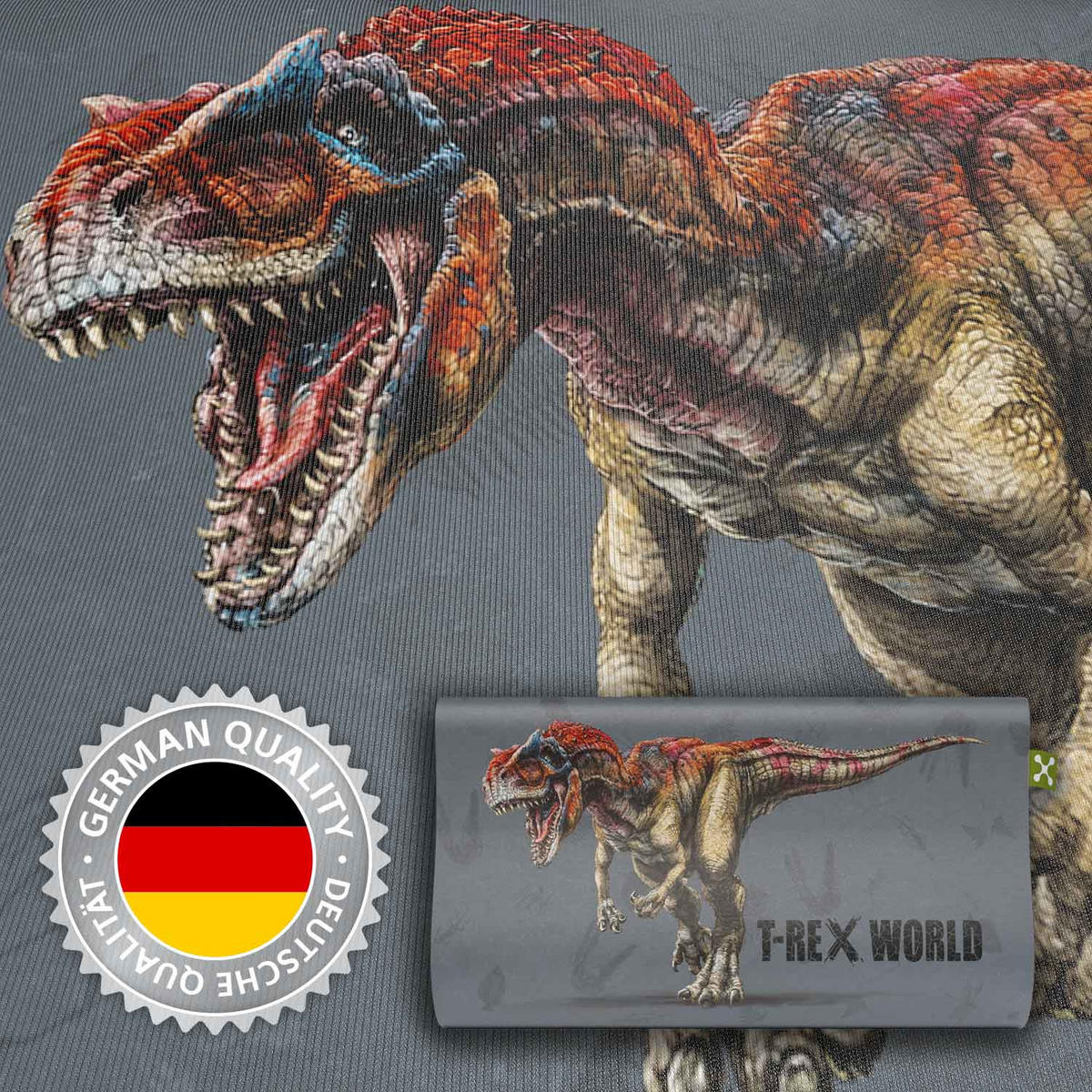 NACKENKISSENBEZUG KIDS ERGONOMIC  - Hellbraun/Grau, Basics, Textil (50/32cm) - Smartsleep