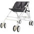 KOČÁREK SKLÁDACÍ BUGGY - bílá/černá, Konvenční, kov/textilie (97cm) - My Baby Lou KOČÁREK SKLÁDACÍ BUGGY - bílá/černá, Konvenční, kov/textilie (97cm) - My Baby Lou