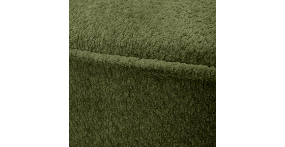 CloseUp von Carryhome ECKSOFA Olivgrün Chenille.