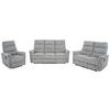 SITZGARNITUR in Cord Hellgrau  - Hellgrau/Schwarz, Design, Kunststoff/Textil (78/131/184/108/89cm) - Livetastic