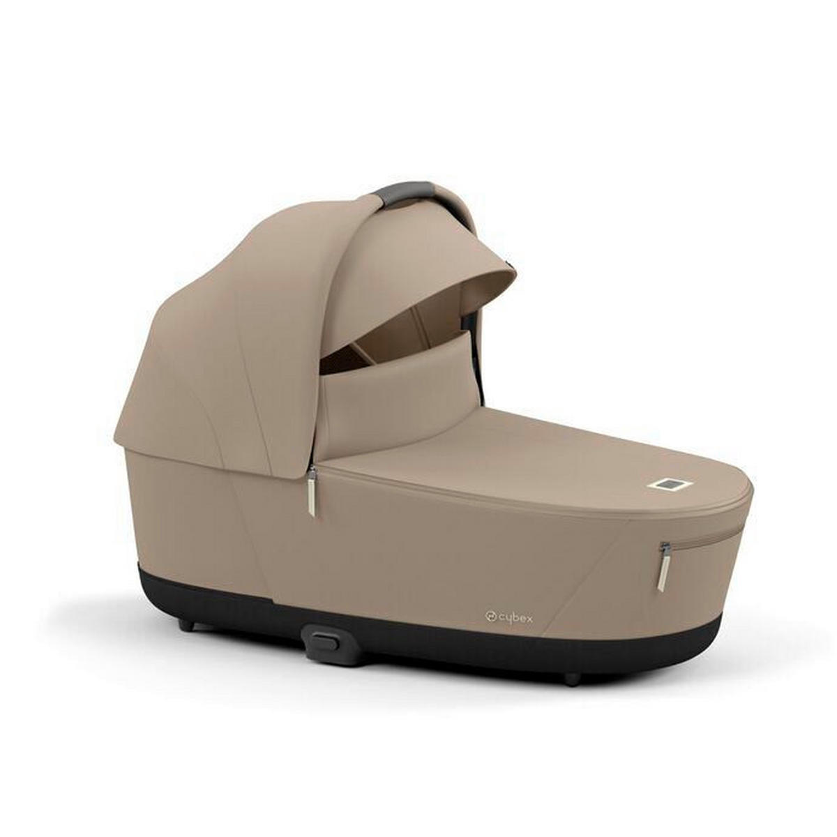 LIEGEWANNE Priam Lux  - Beige/Weiß, Basics, Textil (87,5/48/60cm) - cybex PLATINUM