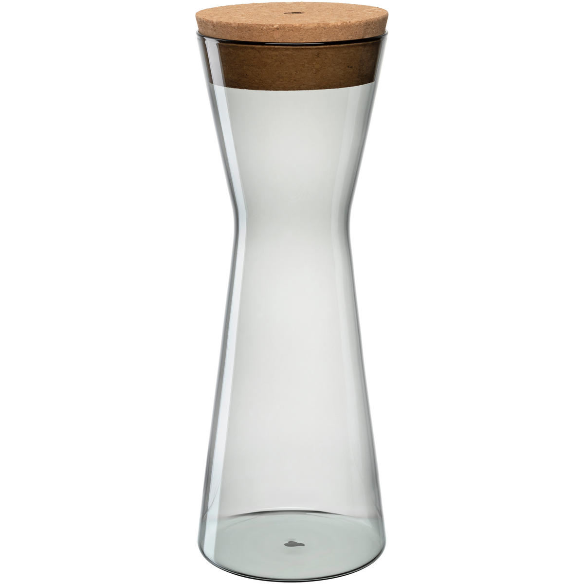 ÜVEG ÉTELTÁROLÓ  1,6 l  - szürke, Design (11/31/11cm) - Leonardo