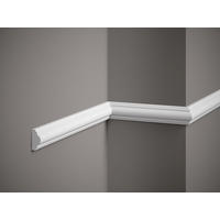 ZIDNA DEKORACIJA     200/1,8/4 cm      - bijela, Basics, plastika (200/1,8/4cm)