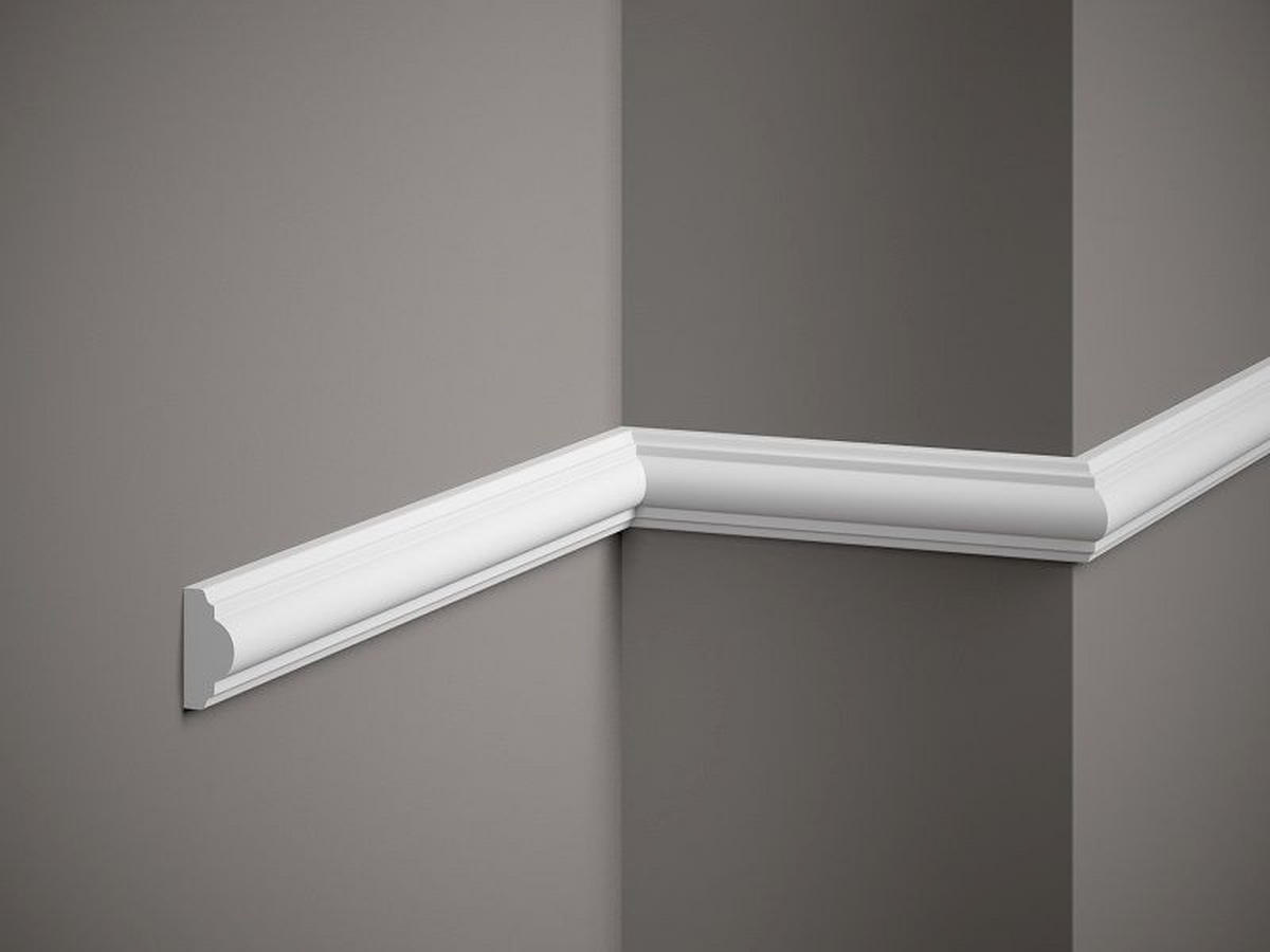 ZIDNA DEKORACIJA     200/1,8/4 cm      - bijela, Basics, plastika (200/1,8/4cm)