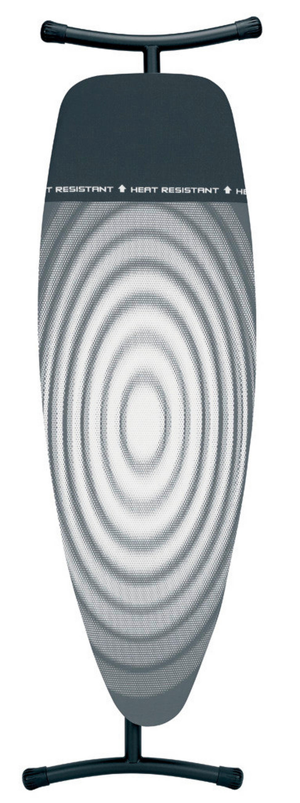 DASKA ZA PEGLANJE - bela/crna, Osnovno, tekstil (47/163,5/8,5cm) - Brabantia