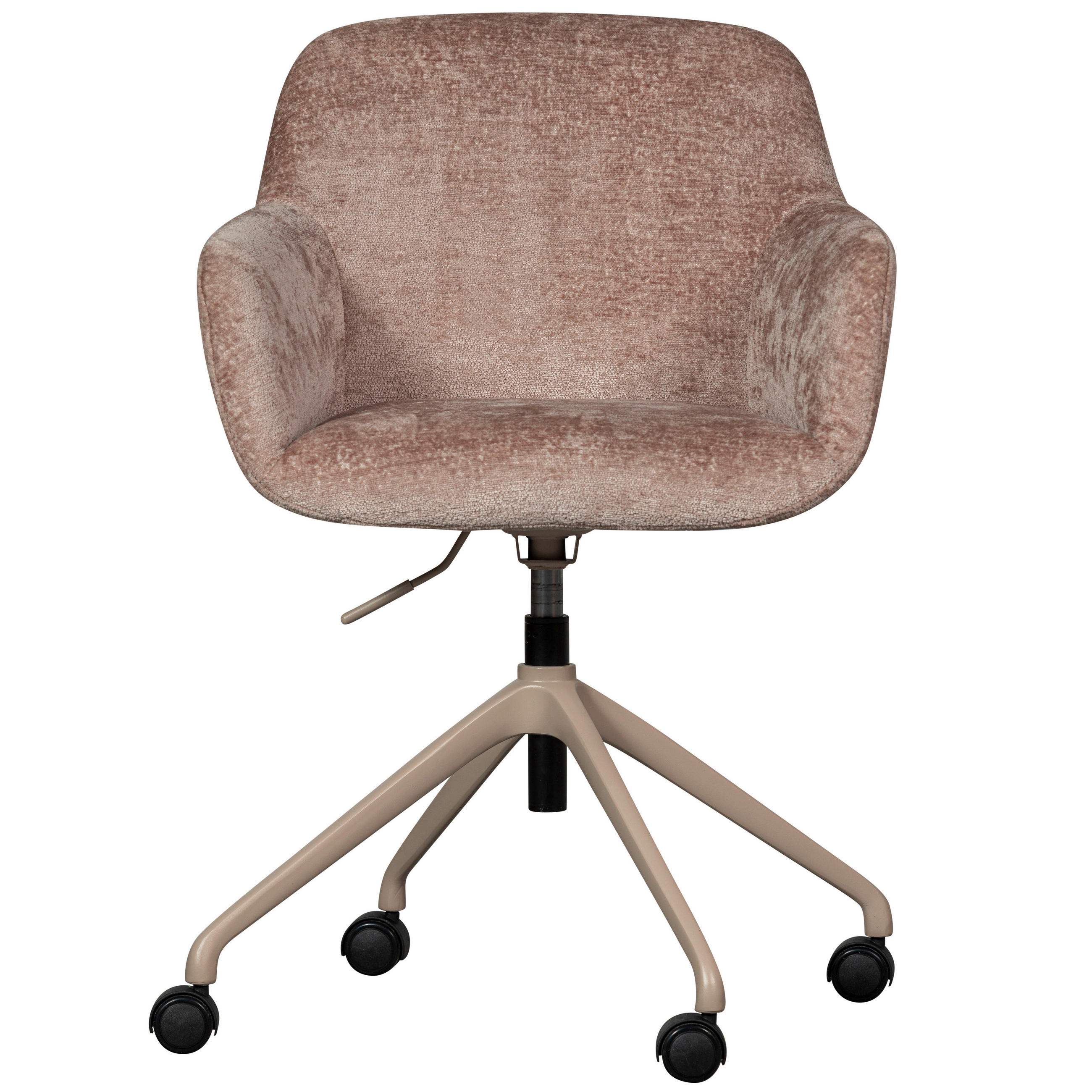 DREHSTUHL Chenille Taupe  - Taupe, Design, Kunststoff/Textil (57/88/60cm) - Livetastic