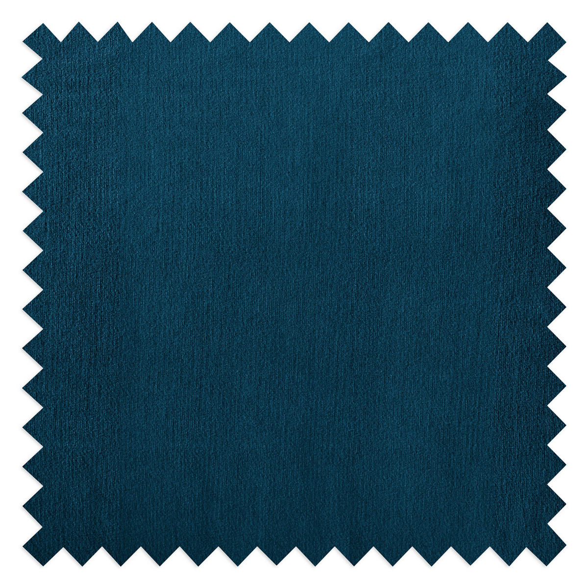 3-SITZER-SOFA JULI Samt Blau  - Blau/Schwarz, Design, Holz/Textil (203/86/100cm) - P & B