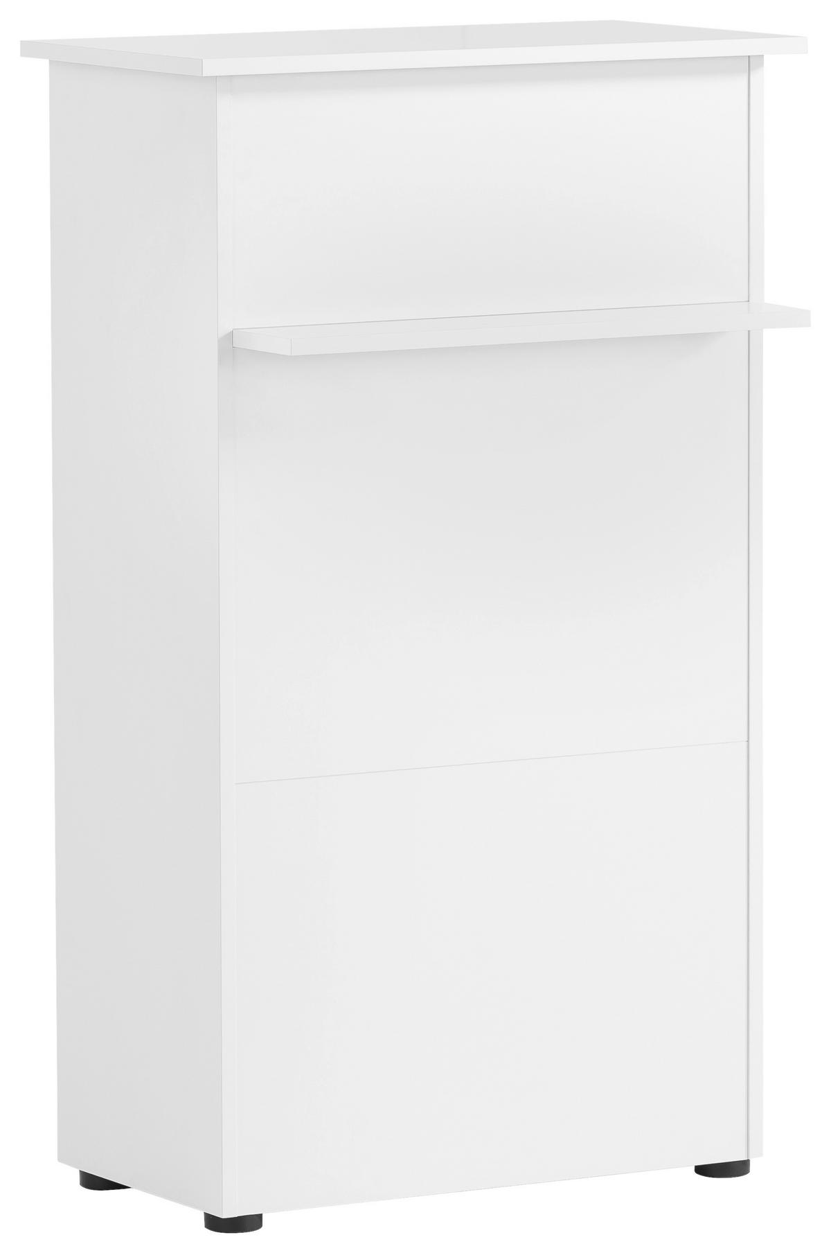 STEHPULT 65,8/110,5/44 cm  - Weiß, MODERN, Holzwerkstoff (65,8/110,5/44cm) - MID.YOU