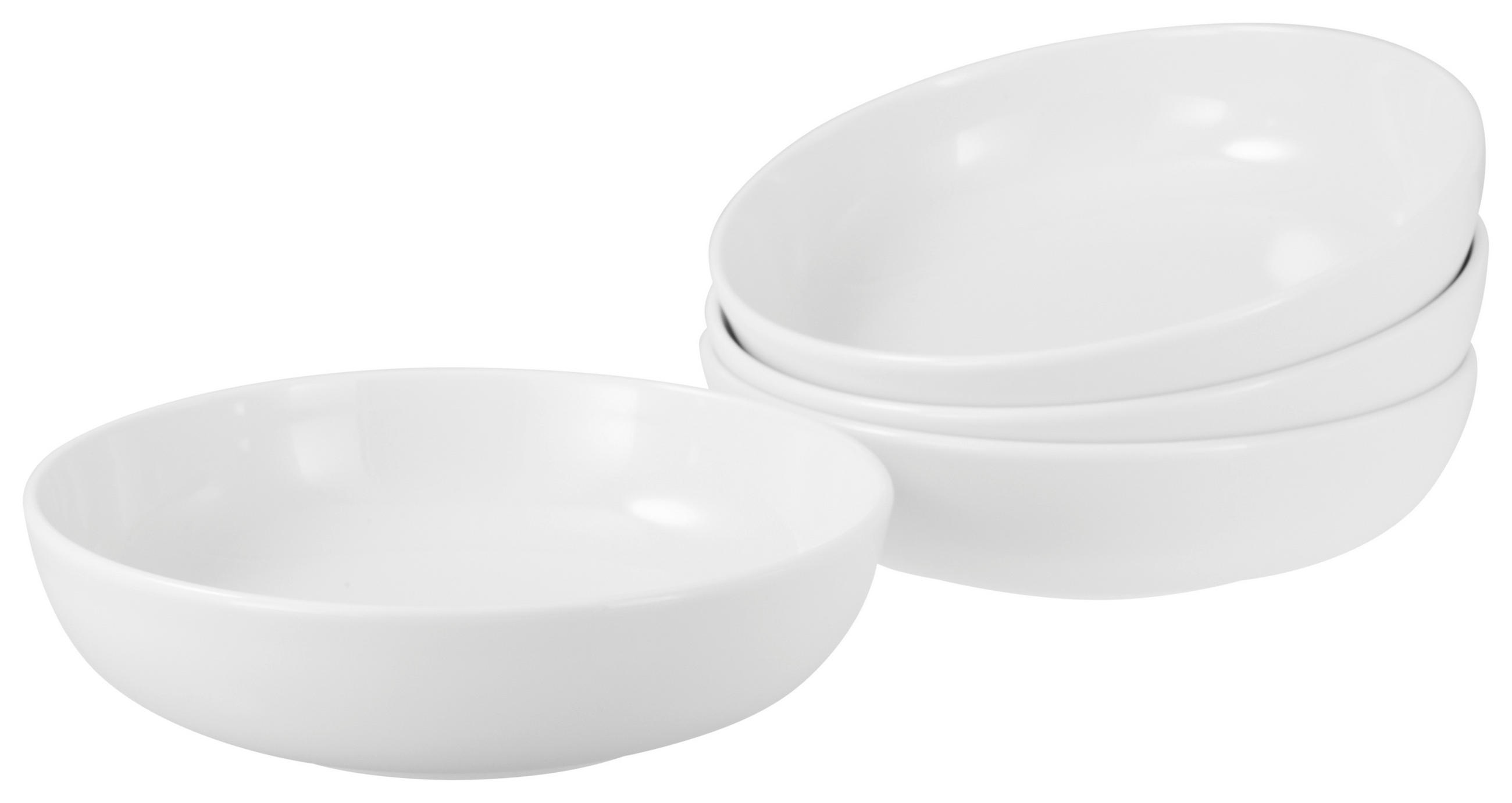 SCHÜSSELSET 4-teilig Allround   - Weiß, Design, Keramik - Creatable