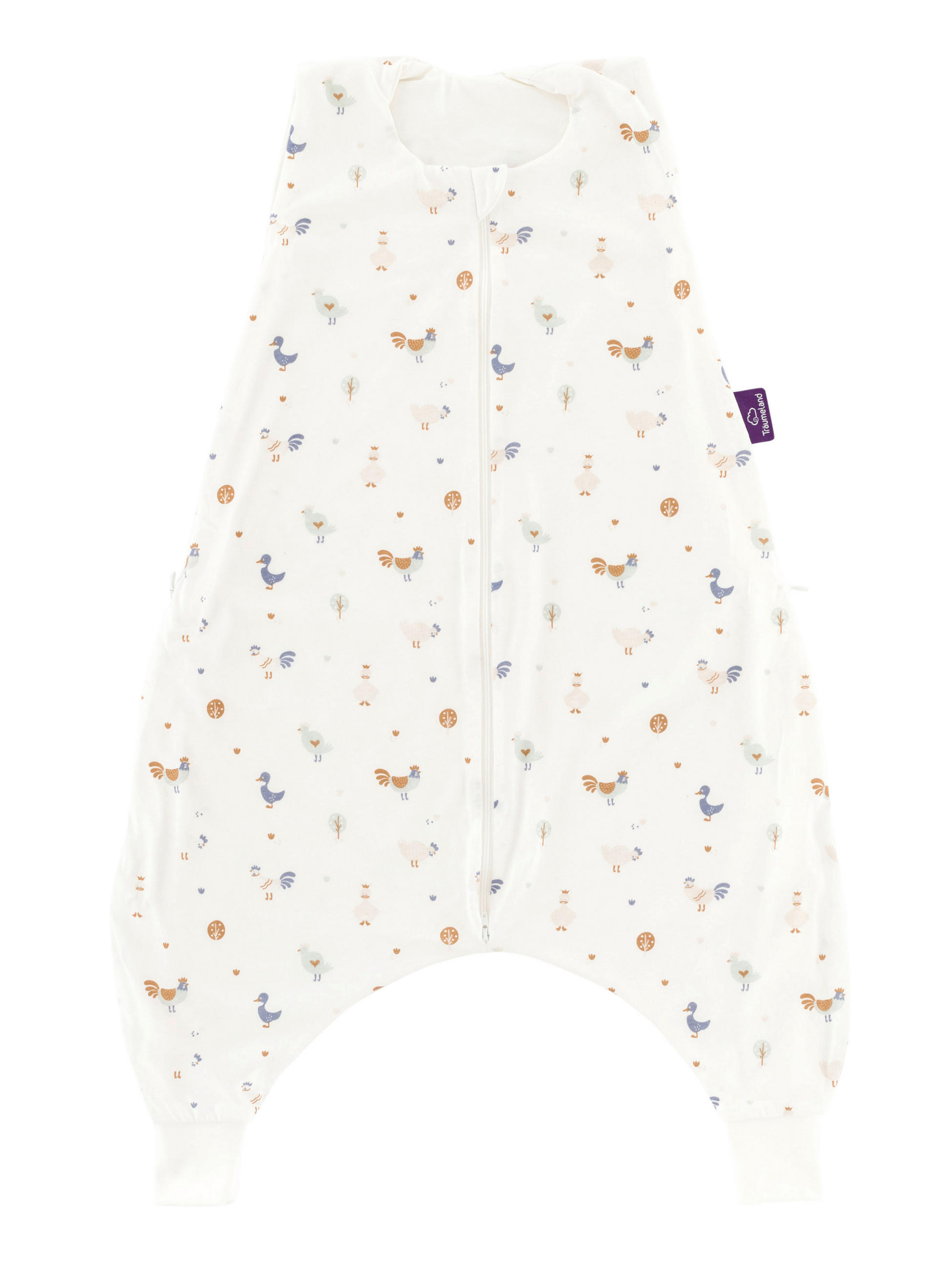 BABYSCHLAFSACK LIGHT TO GO    104   - Hellbraun/Weiß, Basics, Textil (104null) - Träumeland