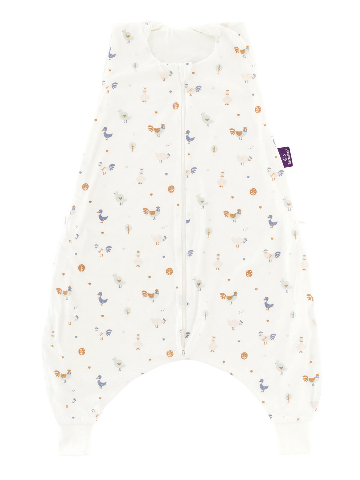 BABYSCHLAFSACK LIGHT TO GO    104   - Hellbraun/Weiß, Basics, Textil (104null) - Träumeland