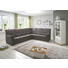 WOHNLANDSCHAFT Chenille - Anthrazit/Silberfarben, Design, Textil/Metall (306/100/248cm) - Carryhome