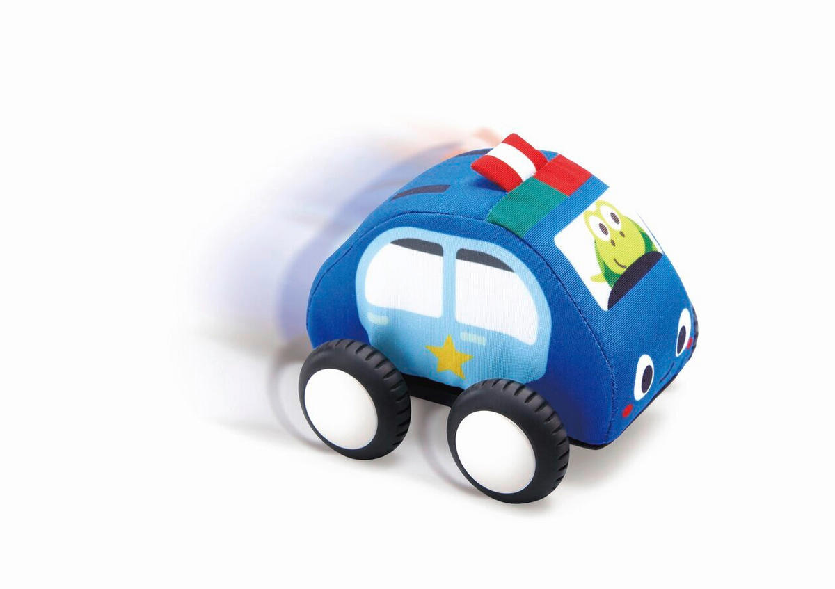 SPIELFAHRZEUG - Blau/Hellrot, Basics, Kunststoff/Textil (38/25/9,5cm) - Hape