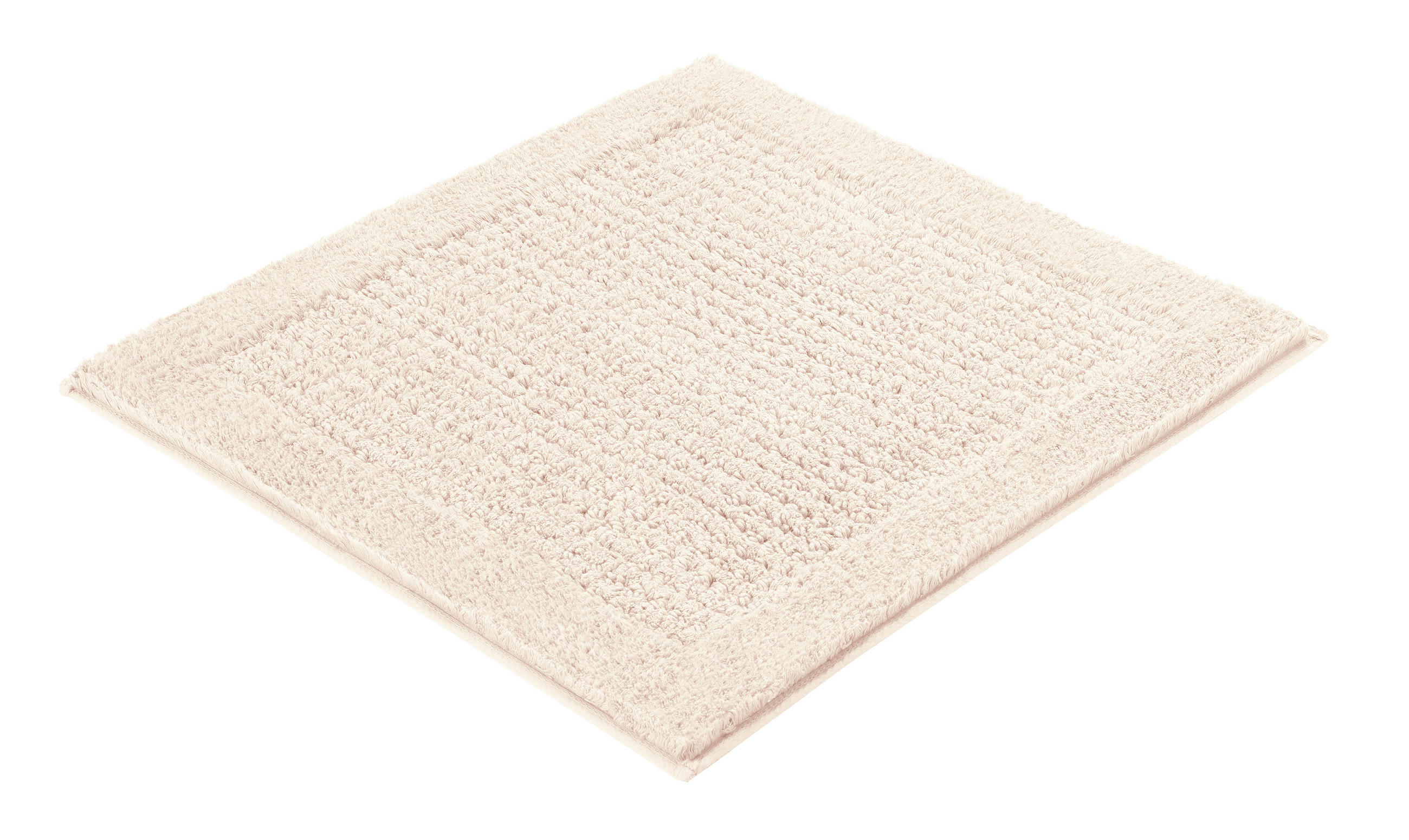 BADTEPPICH Beige 60/60 cm  - Beige, Basics, Kunststoff/Textil (60/60cm) - Kleine Wolke