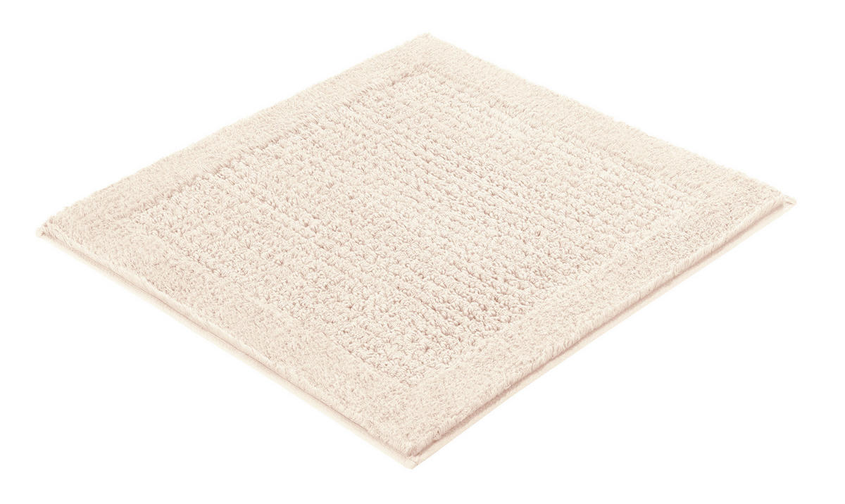 BADTEPPICH Beige 60/60 cm  - Beige, Basics, Kunststoff/Textil (60/60cm) - Kleine Wolke