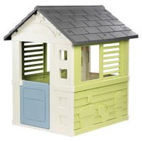 SPIELHAUS  - Pastellblau, Basics, Kunststoff (19.60/99/114.70cm) - SMOBY