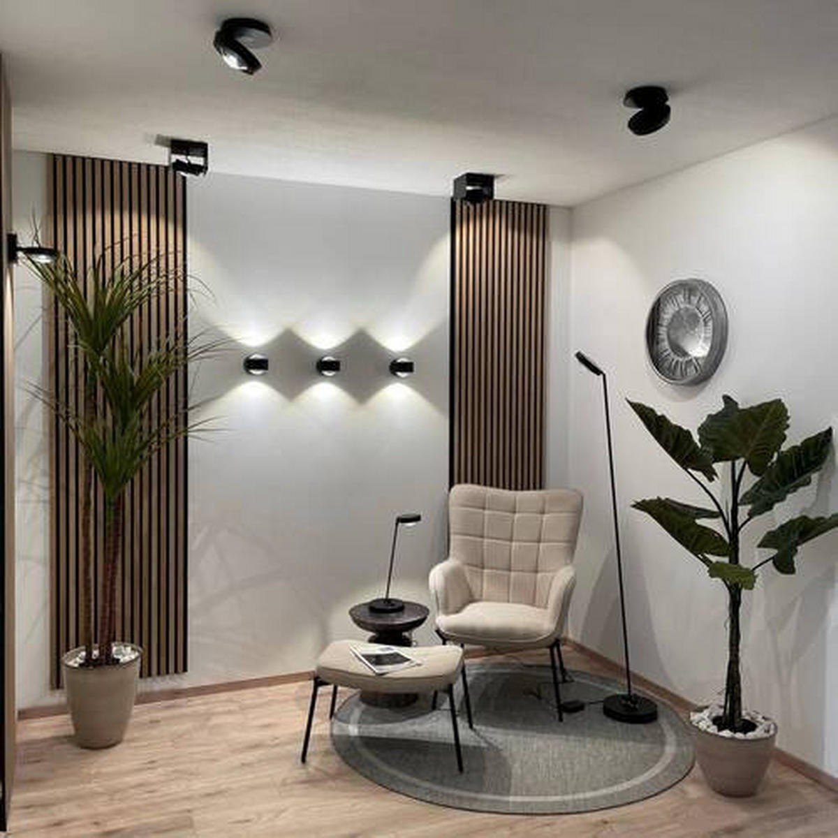 LED-DECKENLEUCHTE 16,0/15,5/7,8 cm   - Schwarz, Design, Metall (16,0/15,5/7,8cm)