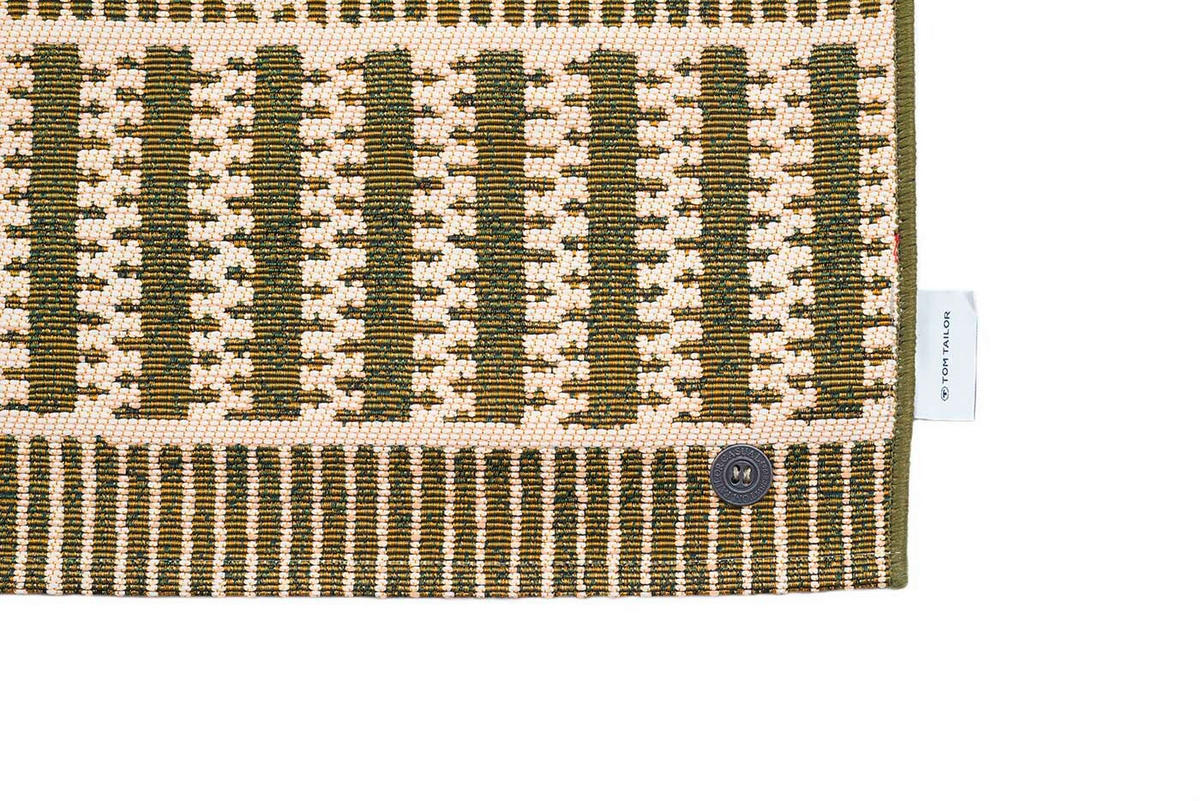 OUTDOORTEPPICH 120/180 cm Grün  - Grün, Basics, Textil (120/180cm) - Tom Tailor