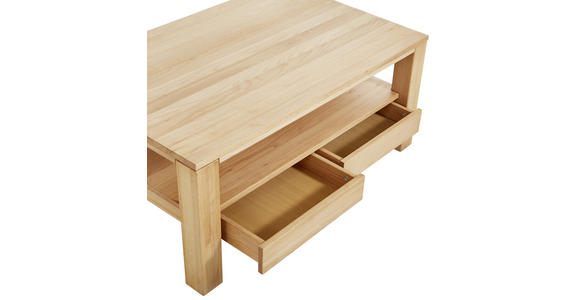 COUCHTISCH in Holz 110/70/47,5 cm  - Buchefarben, KONVENTIONELL, Holz (110/70/47,5cm) - Linea Natura