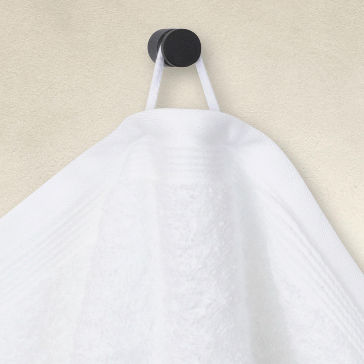 BADETUCH Superwuschel Weiß 100/160 cm  - Weiß, Basics, Textil (100/160cm) - Moeve