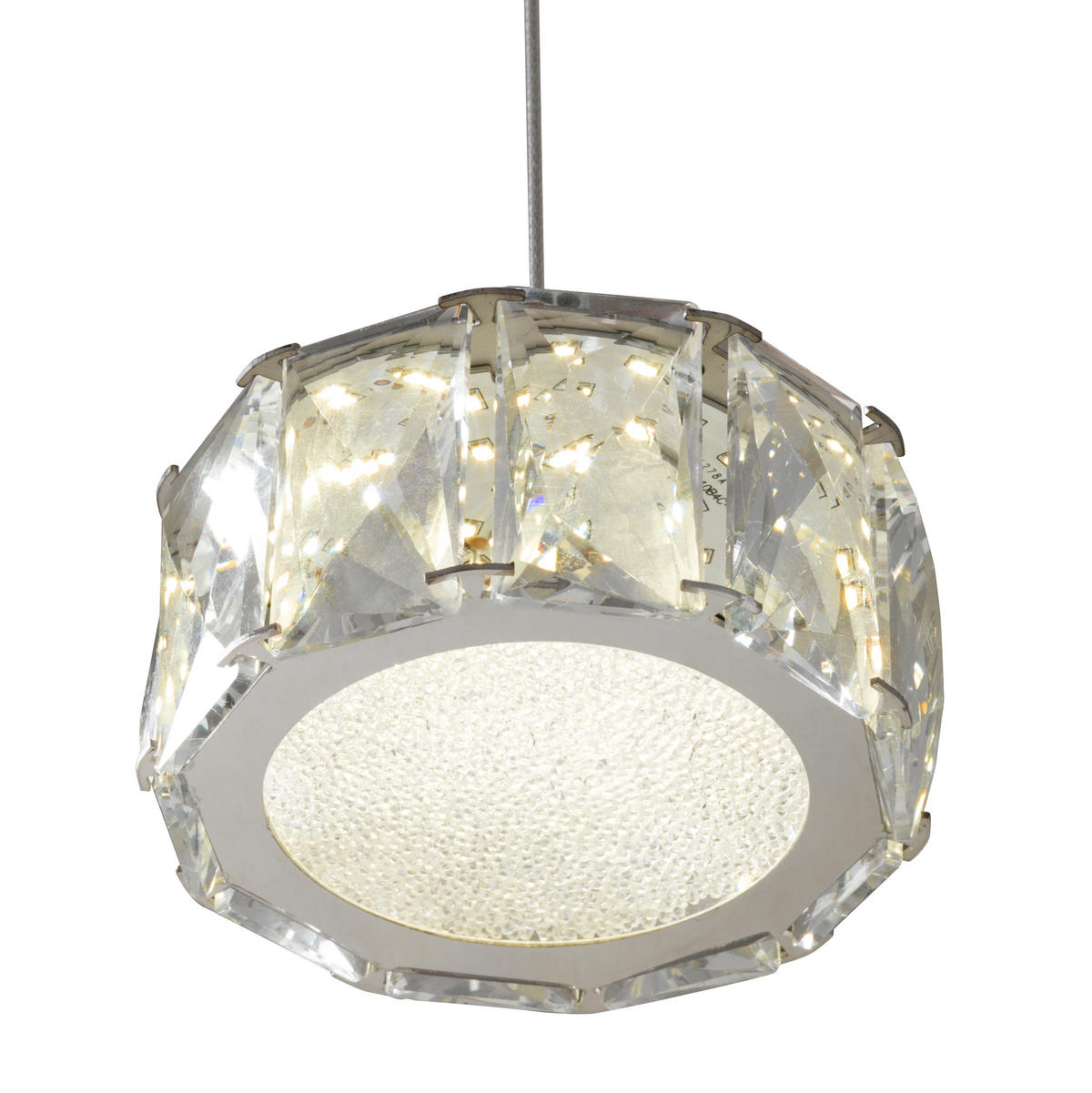 LED FÜGGŐLÁMPA 82/16/120 cm  - Romantik / Landhaus, műanyag/fém (82/16/120cm)